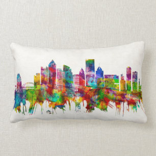 Coussin Rectangle Pittsburgh Pennsylvania Skyline