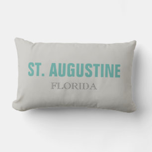 Coussin Rectangle Plage de Saint Augustine Floride Jeu d'oreiller