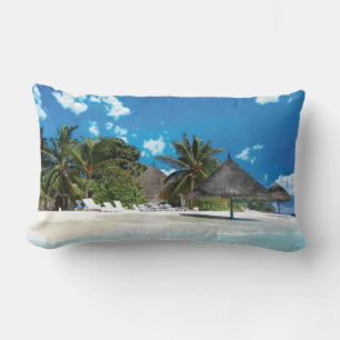 Coussin Rectangle Plage exotique