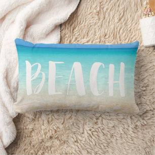 Coussin Rectangle Plage Relaxante Maison Océan Côtier 