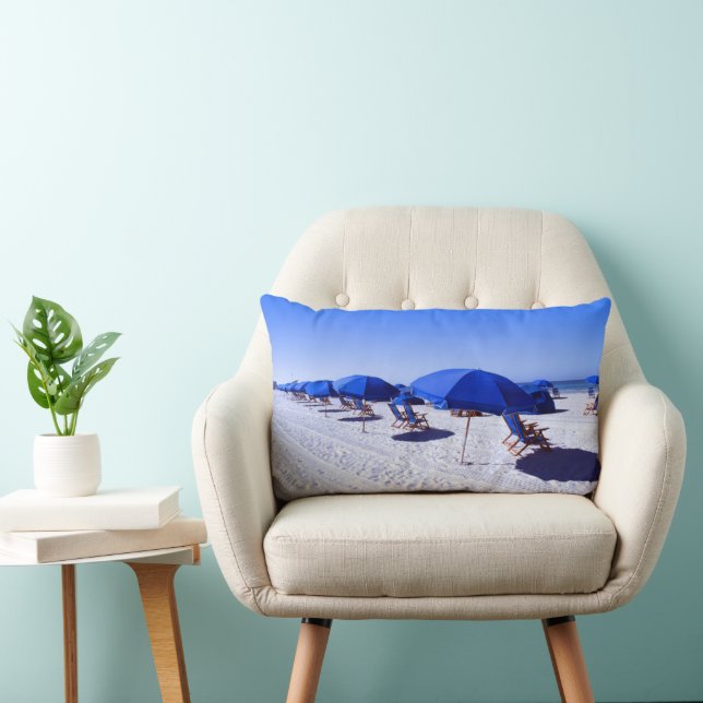 Coussin Rectangle Plages tropicales | Clearwater, Floride (Chaise)
