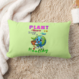 Coussin Rectangle Plantez Plus Pour Me Garder En Bonne Santé