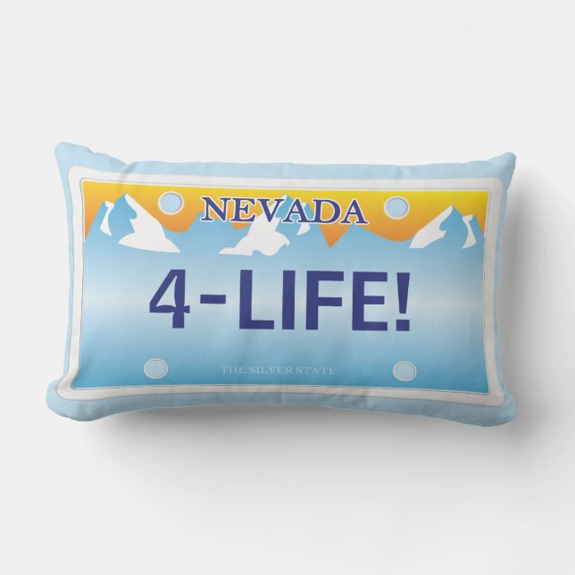 Coussin Rectangle Plats du Nevada (Recto)