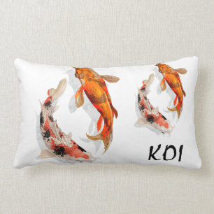 Coussin Rectangle Poissons de Coussin-KOI de jet
