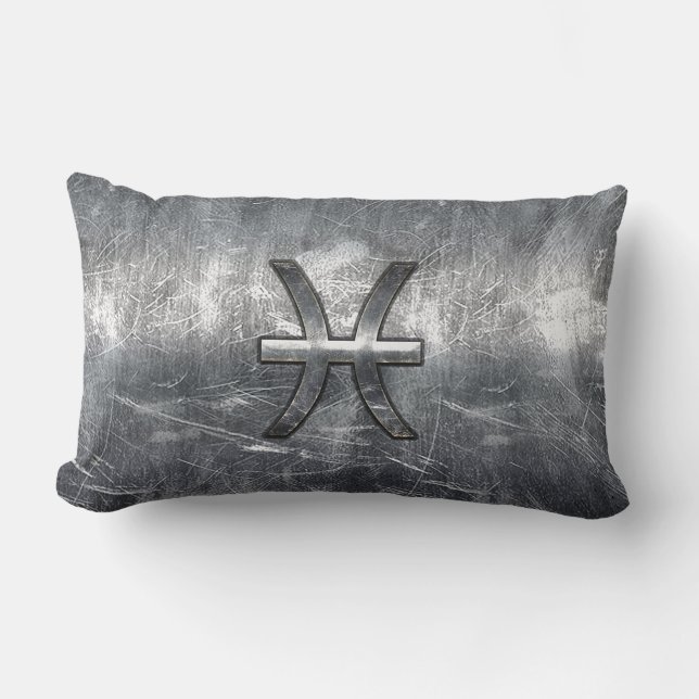 Coussin Rectangle Poissons Zodiac Connexion décoration de style acie (Recto)