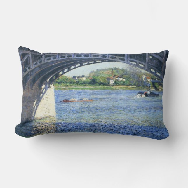 Coussin Rectangle Pont d'Argenteuil (Recto)