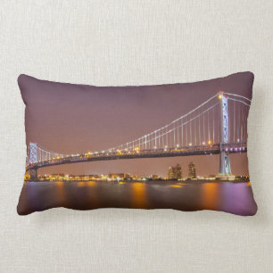 Coussin Rectangle Pont de Ben Franklin