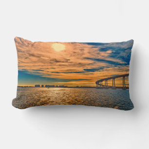 Coussin Rectangle Pont de San Diego-Coronado, États-Unis, Californi