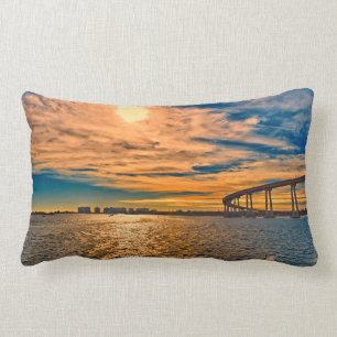 Coussin Rectangle Pont de San Diego-Coronado, États-Unis, Californie