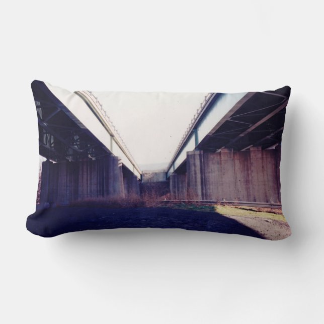 Coussin Rectangle Pont d'Indecision (Recto)