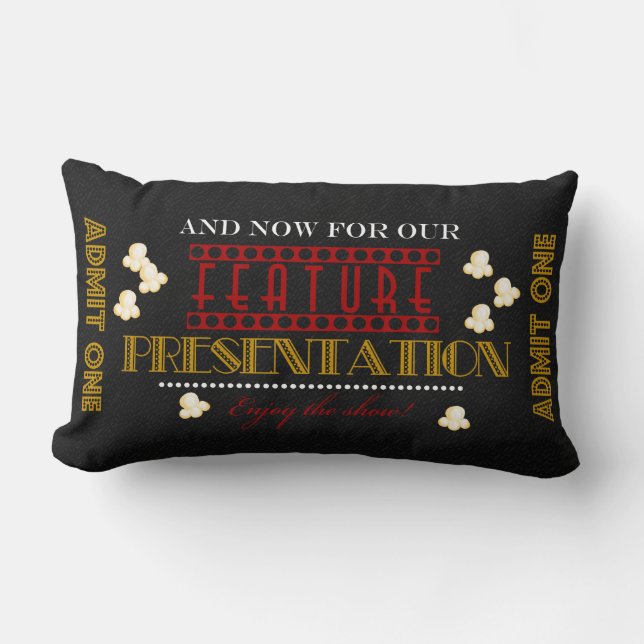 Coussin Rectangle popcornPillow de présentation de caractéristique (Recto)