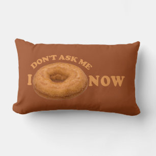 Coussin Rectangle Poreiller jetable à l'Humour de Donut