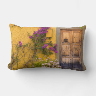 Coussin Rectangle Porte en bois