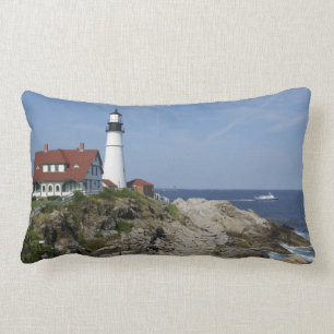 Coussin Rectangle Portland Head Light, Cape Elizabeth, Maine,