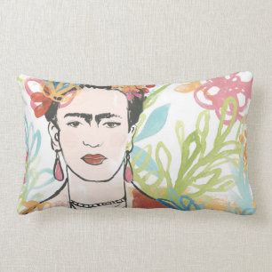 Coussin Rectangle Portrait de Frida Kahlo