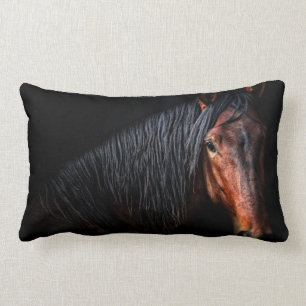 Coussin Rectangle Portrait VII de cheval