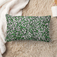 Poster de animal Leopard Vert élégant