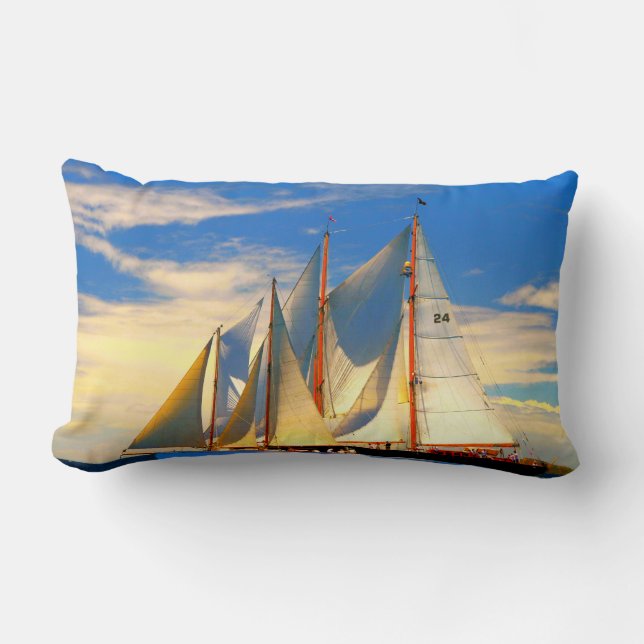 Coussin Rectangle Pour vos meilleurs rêves. (Recto)