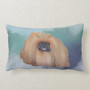 Coussin Rectangle Princesse de glace de Pekingese