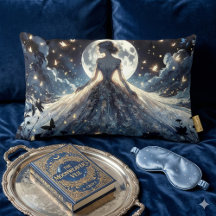 Princesse Fée au Clair de Lune Robe Céleste