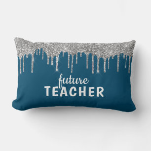 Coussin Rectangle Professeur de glam personnalisé