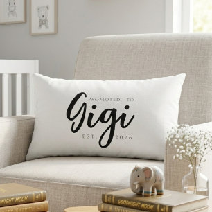 Coussin Rectangle Promu en Gigi Garde précieuse écriture douce