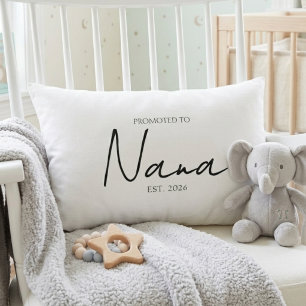 Coussin Rectangle Promu en Nana Garde de Doux Script