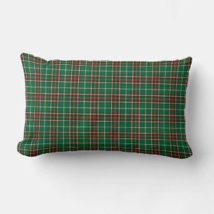 Coussin Rectangle Province de Terre-Neuve Canada Tartan