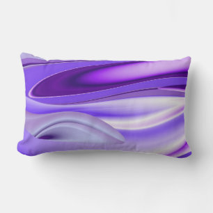 Coussin Rectangle Purple Dreams, Imaginaire Abstrait Rainbow-Art