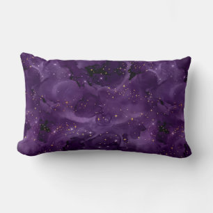 Coussin Rectangle Purple Galaxy Series Design 8