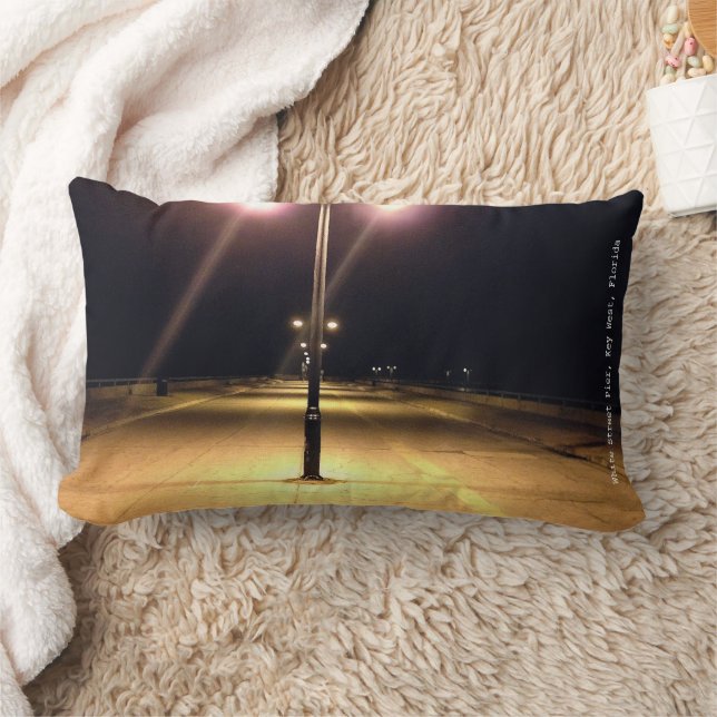 Coussin Rectangle Quai White Street, Key West (Couverture)