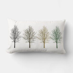 Coussin Rectangle Quatre arbres