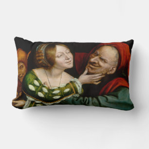 Coussin Rectangle Quentin Matsys - Amateurs jumelés