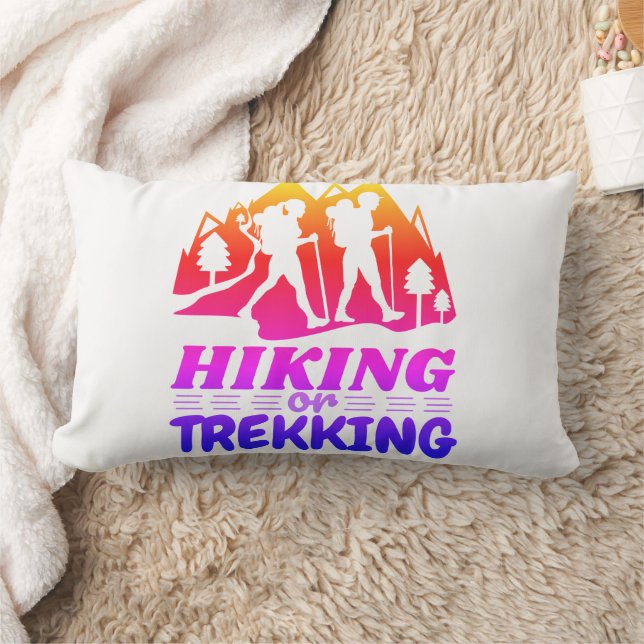 Coussin Rectangle Randonnée ou trekking (Couverture)