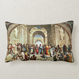 Coussin Rectangle Raphael : École de peinture d'Athènes