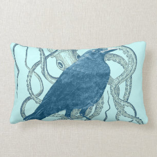 Coussin Rectangle Raven Dreams of the Octopus
