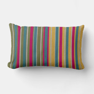 Coussin Rectangle Rayé décoratif