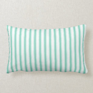 Coussin Rectangle Rayures de pays d'Aqua