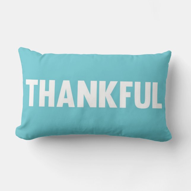 Coussin Rectangle Reconnaissant (Recto)