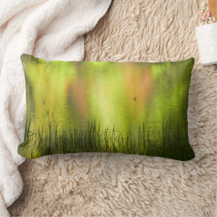 Coussin Rectangle Réflexions sur le lac Mirror   Yosemite