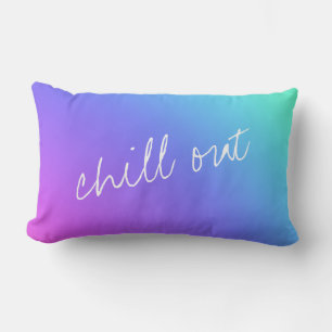 Coussin Rectangle Refroidissez l'oreiller à lancer arc-en-ciel