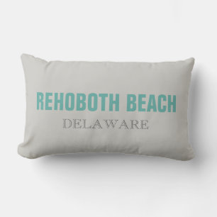 Coussin Rectangle REHOBOTH Beach Delaware Plage Jetez l'oreiller