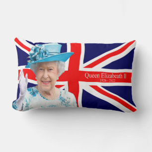 Coussin Rectangle Reine Elizabeth