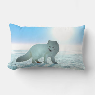 Coussin Rectangle Renard arctique