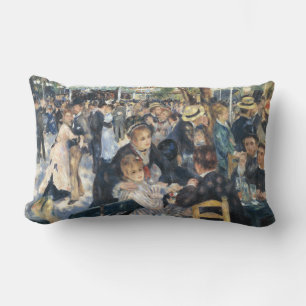 Coussin Rectangle Renoir Moulin Danse Galette Party