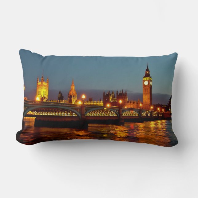 Coussin Rectangle Repose Londres (Recto)
