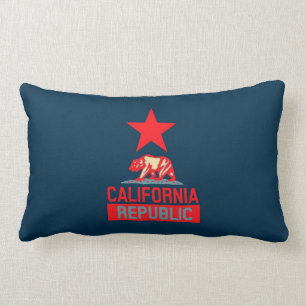Coussin Rectangle République de la Californie dans le style urbain