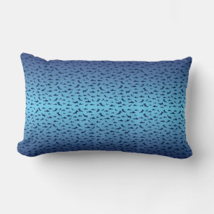 Coussin Rectangle Requins et requins à tête de marteau