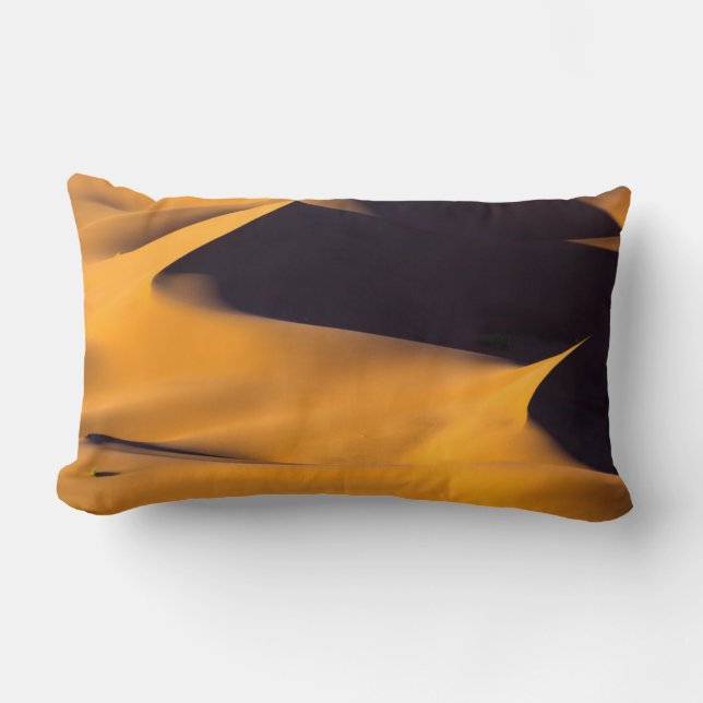 Coussin Rectangle Résumé de dune de sable (Recto)