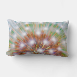 Coussin Rectangle Résumé de tête de graine de pissenlit